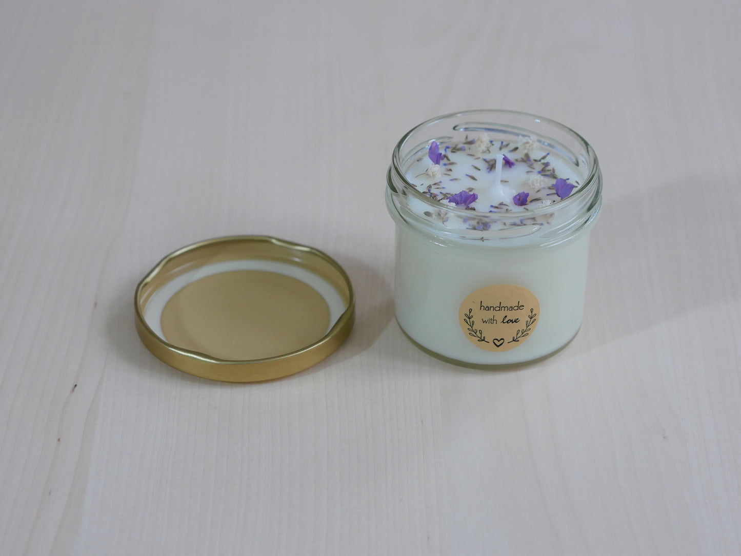 Kit de fabrication bougie fleurie | Idée cadeau créatif | Cadeau Noël